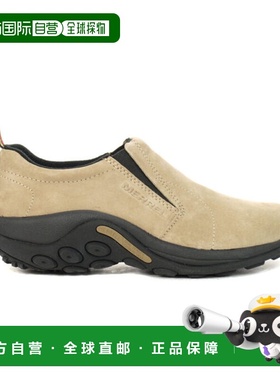 迈乐男士丛林莫克灰褐色套脚鞋 J60801徒步鞋