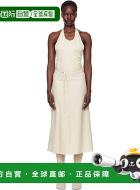 1h可退 潮奢 Baserange 女士 灰白色 Apron 连衣裙 DRAP