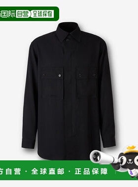 ADIDAS & Y3 男士衬衫 JX7288BLACK AW2025 黑色