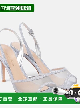 1h可退 潮奢 Gianvito Rossi 吉安维托 罗西 女士 Halley 85 金属