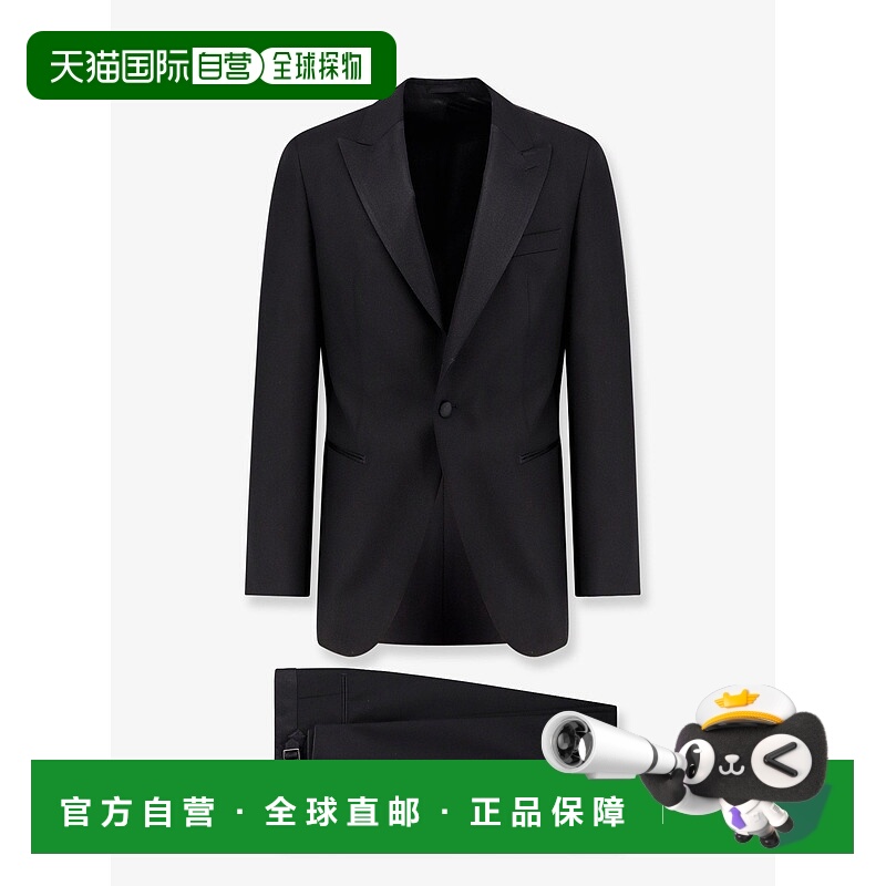 潮奢 BOSS 波士 男士 Harvers 初剪羊毛真丝西装西装 50549651