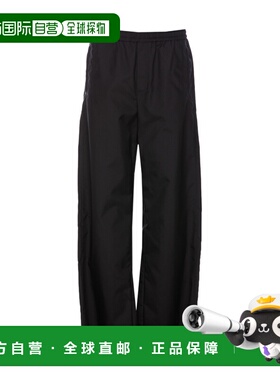 VALENTINO 男士休闲裤 RBK208J50NO SS2023 黑色 徽标休闲裤