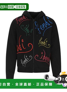 FENDI 男士夹克 FY0984AH0WF0BHU AW2021 黑色 MAGLIONE