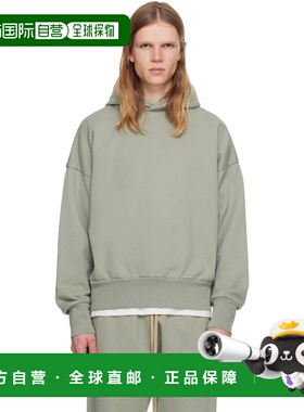1h可退 潮奢 essentials fear of god 男士 灰色连帽衫 FG25FW121