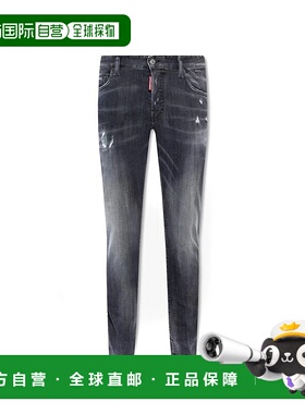 DSQUARED2男士牛仔裤S71LB1201S30503900-9直筒裤