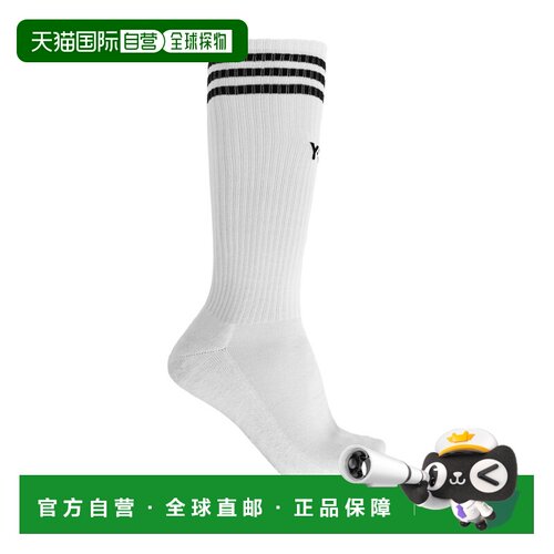 Y-3 男士袜子 KS14580WHITE AW2026 白色 Socks with logo