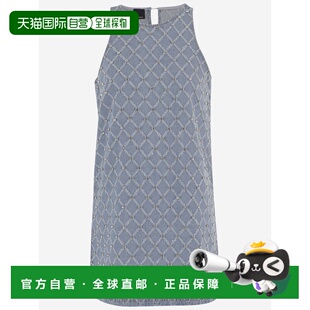 PINKO 女士连衣裙 106245A32NPJE SS2026 浅蓝色 Sleeveless Deni
