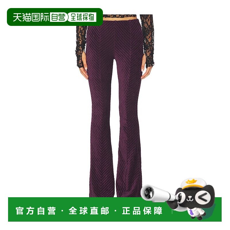1h可退 潮奢 Free People 自由人 女士 Penny Pull 天鹅绒裤子 OB