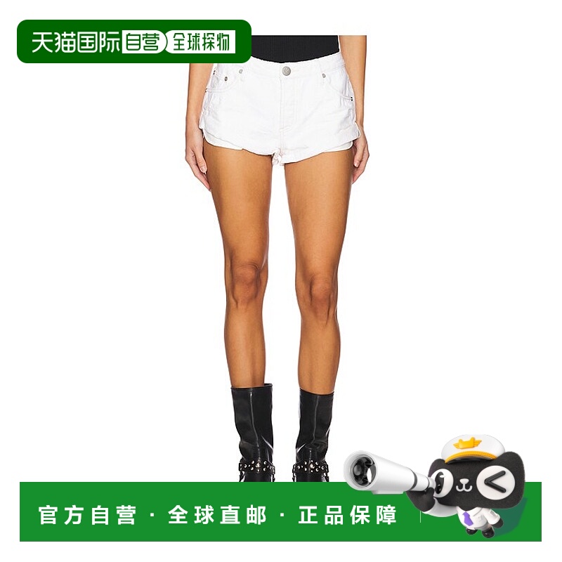 1h可退 潮奢 One Teaspoon 女士 Bandits 低腰束腰牛仔短裤 2680