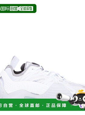 1h可退 潮奢 Lanvin 朗雯 男士 FLASH-X 白色网纱运动鞋 FMSKIK00