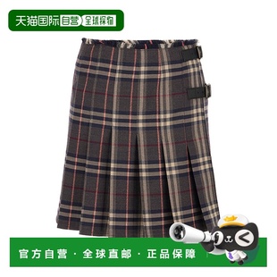 女士半身裙 Embroidered 8110427C3127 黑色 woo AW2025 BURBERRY