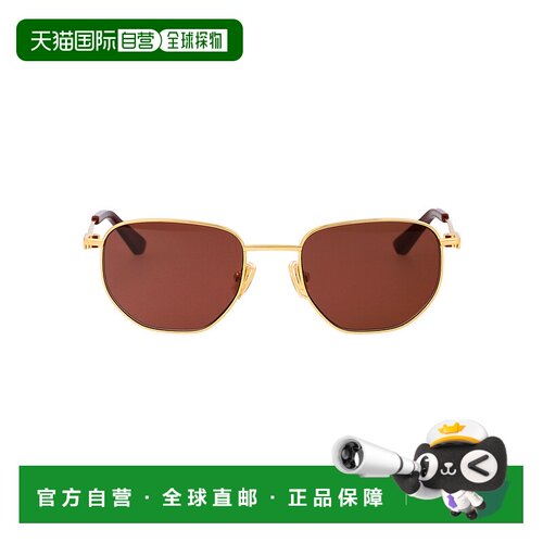 BOTTEGA VENETA 女士眼镜 BV1301S003 SS2024 棕色配饰太阳镜