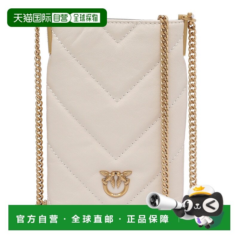 PINKO 女士手提包 105358A2W2Z14Q AW2025 白色 Monogram Phone C