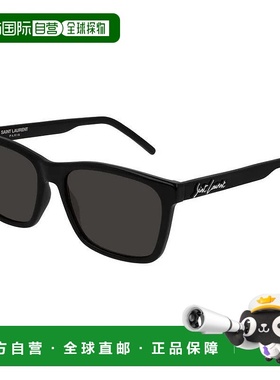 SAINT LAURENT 男士太阳镜 SL318001 CO 黑色