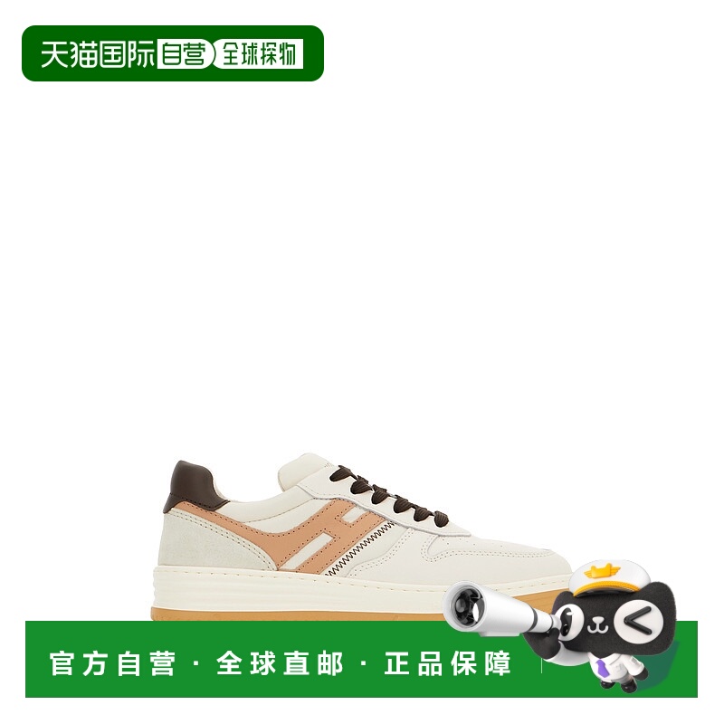 1h可退 HOGAN 女士运动鞋 HXW6300EU50UIF0MB5BIANROSA AW2025