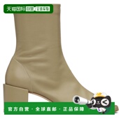 FAR 女士 Josiah 1h可退 驼色 Nappa Lamb 潮奢 Leather 踝靴