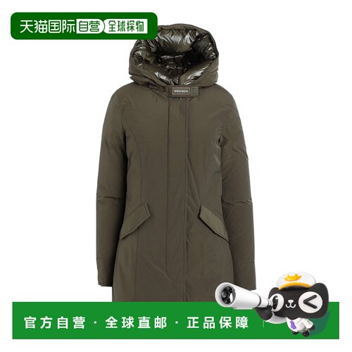 Woolrich 沃尔里奇 女士 Shell 夹克 green绿色 舒适时尚