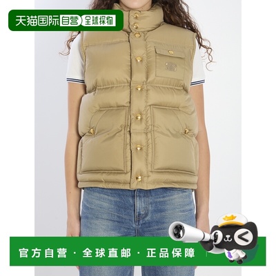 CELINE 女士外套 RV0QO0C6602BG AW2025 棕色 Triomphe padded ve