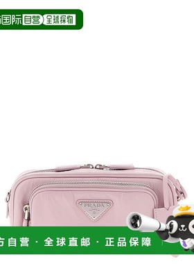 PRADA 女士斜挎包 1BH198V400F0E18 SS2023 粉红色单肩包