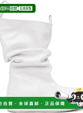 潮奢 YUME YUME 女士 白色 Fisherman Low 中筒靴 FML0009厚底鞋