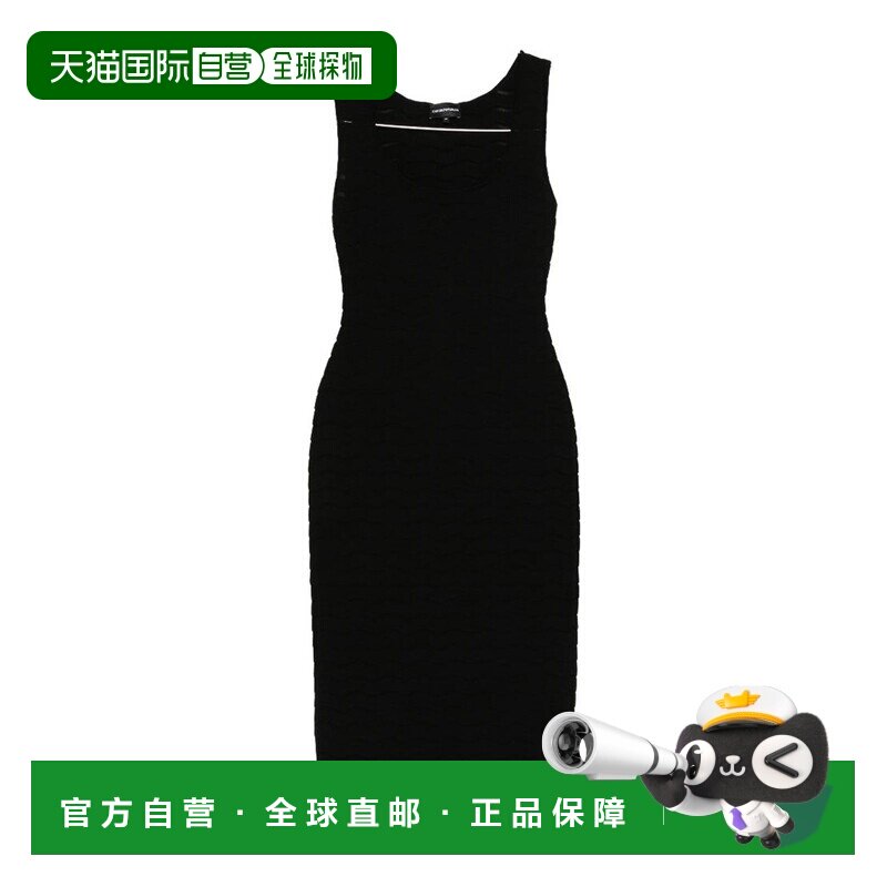 EMPORIO ARMANI 女士吊带连衣裙 EW003024AF22468UC001 - 实物图