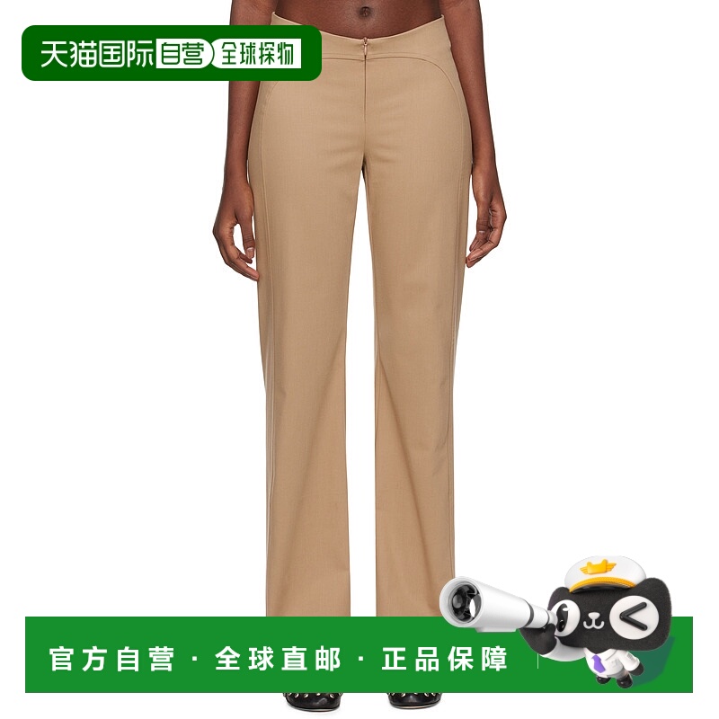 1h可退 潮奢 Gimaguas 女士 驼色 Iris 长裤 IRISTROUSERS