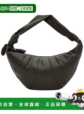 LEMAIRE 女士单肩包 BG0071LL0018GR132 AW2025 灰色牛角包