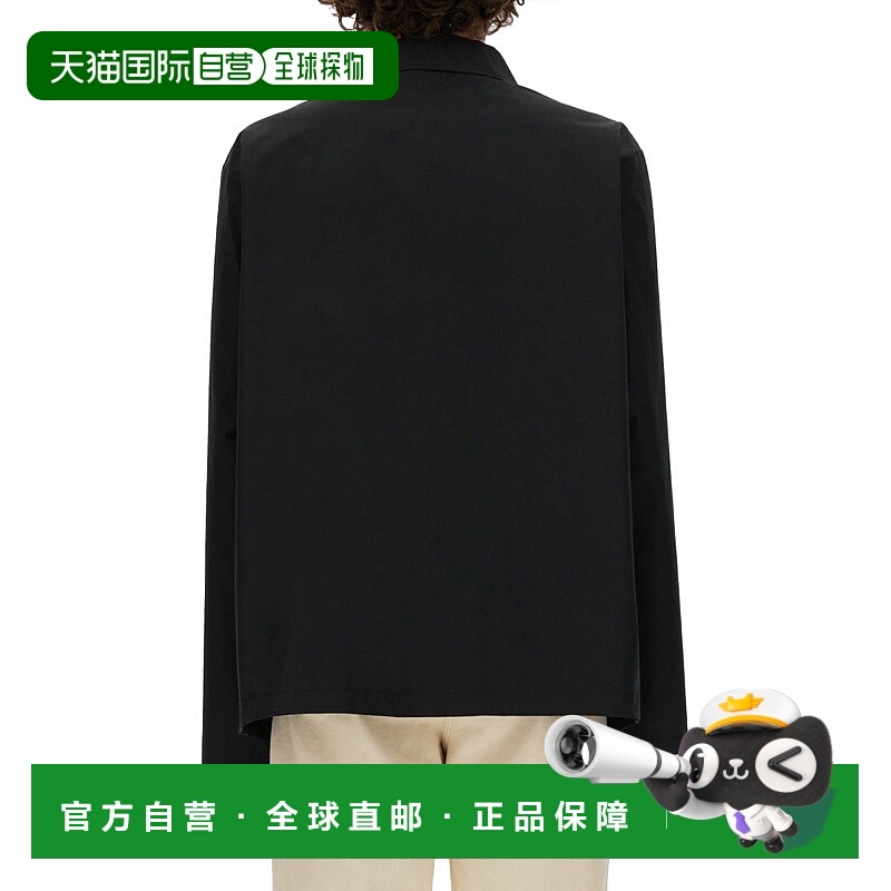 1h可退 A.P.C. 男士衬衫 PSAJBH02960LZZ SS2025 黑色 Regis cott
