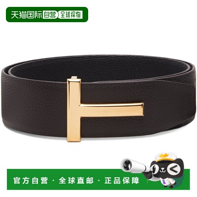 1h可退 潮奢 Tom Ford 汤姆 福特 男士 棕色 & 黑色 Grain Leathe