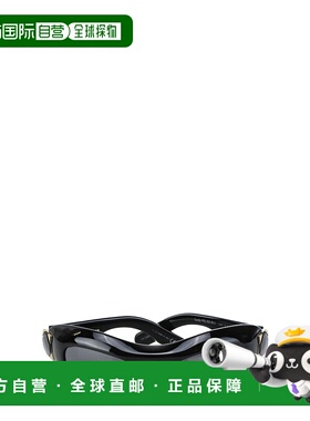 1h可退 DIOR 女士眼镜 LADYR1IXR10A0 AW2024 黑色 徽标太阳镜