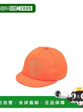 VERSACE 男童帽子 10003911A039371O530 SS2022 橙色