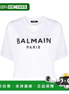 BALMAIN 女士衬衫 BF1EE020BB02GAB SS2025 白色短袖