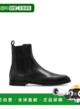 SALVATORE FERRAGAMO 男士靴子切尔西靴 029963ANGLE784411NERO