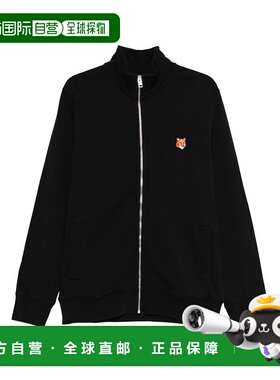 1h可退 潮奢 MAISON KITSUNE 男士 狐狸頭拉鍊常規款衛衣 PM02134