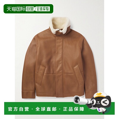1h可退 潮奢 Loro Piana 诺悠翩雅 男士 Augusto 毛羊皮夹克 FAO3