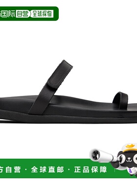 1h可退 潮奢 Ancient Greek Sandals 女士 黑色 Dokos 拖鞋 Dokos