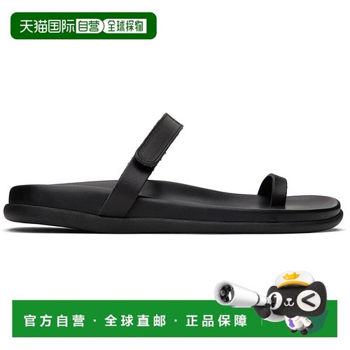 1h可退 潮奢 Ancient Greek Sandals 女士 黑色 Dokos 拖鞋 Dokos