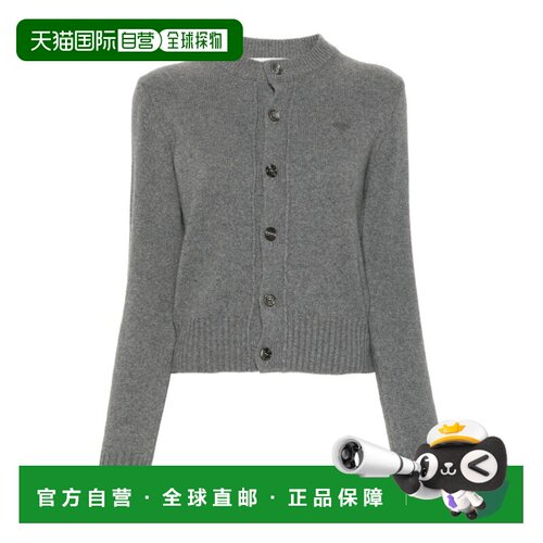 1h可退 ami paris 女士 上装T恤长袖毛衣羊绒羊毛