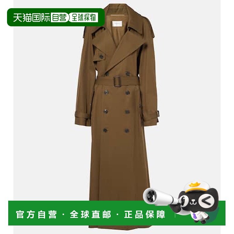 1h可退 潮奢 Saint Laurent 圣罗兰 女士 棉质风衣,女装/女士精品,毛呢外套,淘宝优惠券,粉丝福利购,淘宝优惠卷