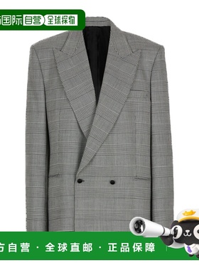 BALMAIN 女士西服 GF1SI660WD31EAB SS2026 灰色 Embroidered woo