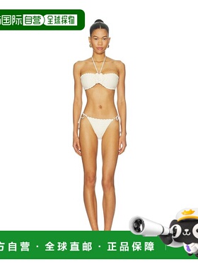 1h可退 潮奢 ZIMMERMANN 女士 Awaken 钩花花朵比基尼套装 6005WR