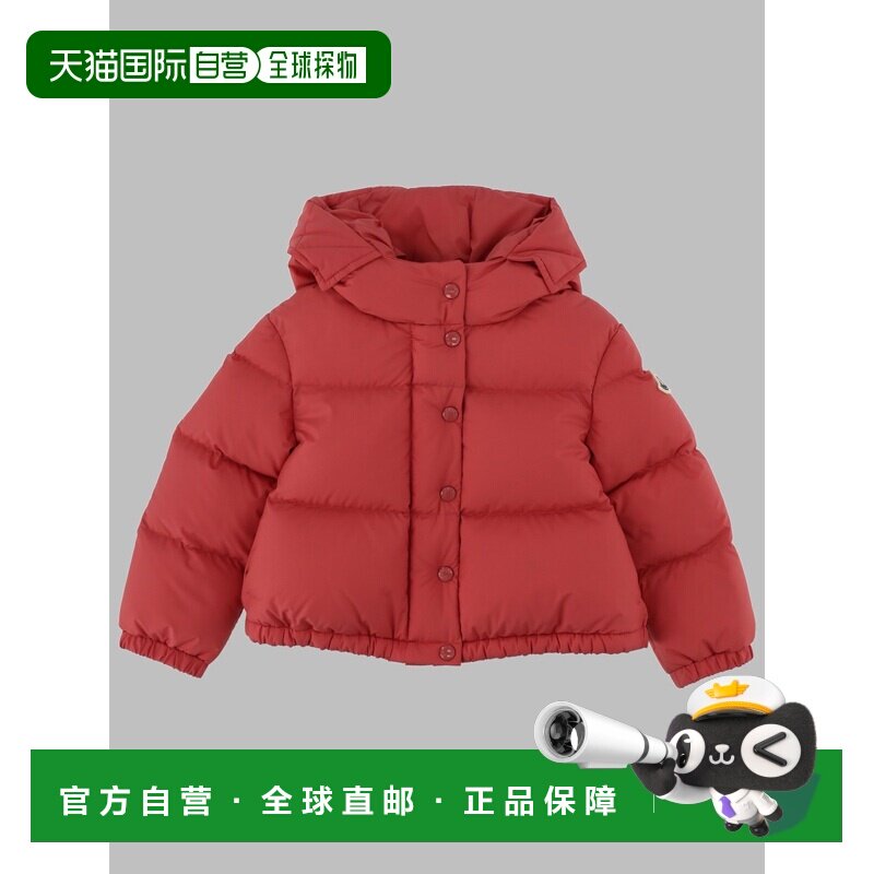 MONCLER 男童棉服 1A00031B597YW56H AW2025 红色 laurie giubbot - 实物图