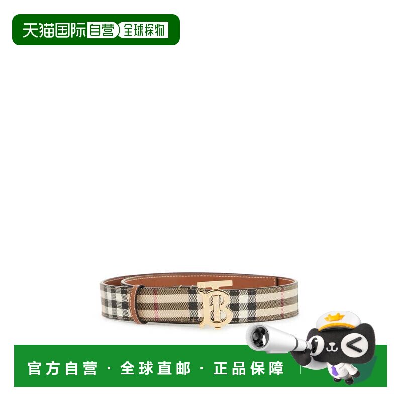 BURBERRY 女士腰带 8094402A1191 AW2024 浅棕色 CINTURE皮带