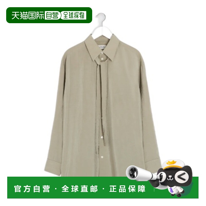 1h可退 LEMAIRE 女士衬衫 SH1051LF1308BG268 AW2025 米白色长袖