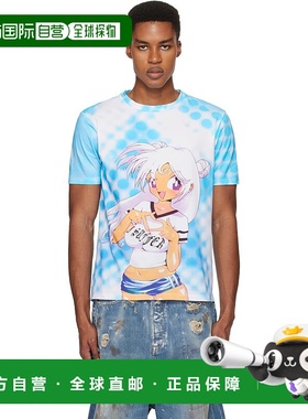 1h可退 潮奢 Ashley Williams 男士 独家发售蓝色 Manga Danny T