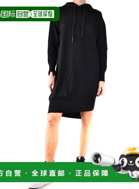 MCQ 女士连衣裙 559223RNK451000 AW2021 黑色 Swallow embroider