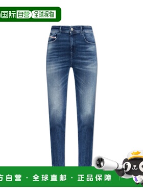 DIESEL女士牛仔裤1984SLANDYHIGHA0359709N1301九分裤紧身裤