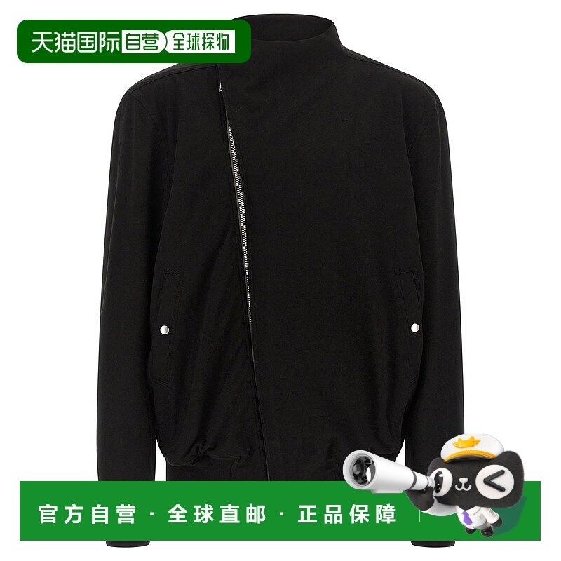 RICK OWENS 男士卫衣 RU01F2280BA09 SS2026 黑色 长袖卫衣