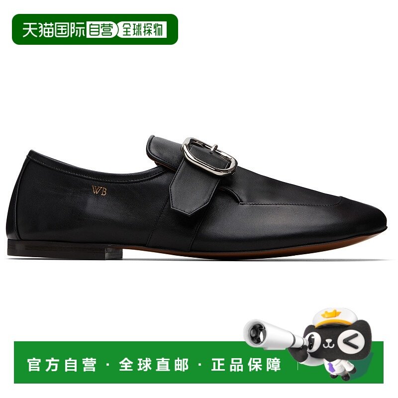 1h可退 潮奢 Tom Ford 汤姆 福特 男士 黑色 Delta 乐福鞋