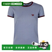 女士T恤 Prada 39658SOOO19A6F0OBD PRADA SS2026 蓝色 Shirt